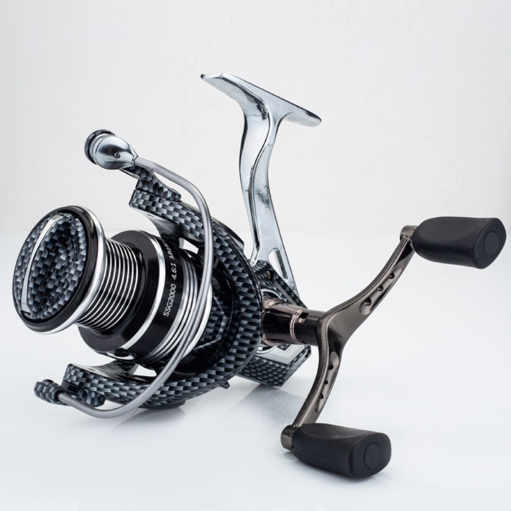 Trolling Reel - Podwójny uchwyt kołowrotka wędkarskiego o ergonomicznym