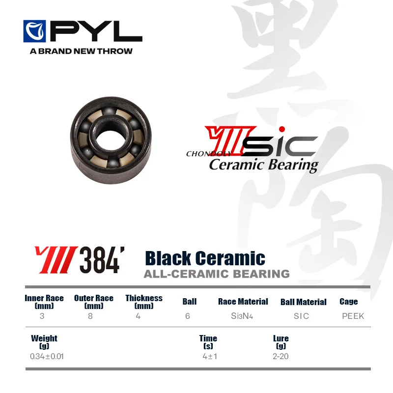 Fly Reel - Kołowrotek wędkarski PYL, w pełni ceramiczny